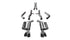 Corsa Xtreme Cat-Back Exhaust 15+ Dodge Challenger 6.4 / 6.2